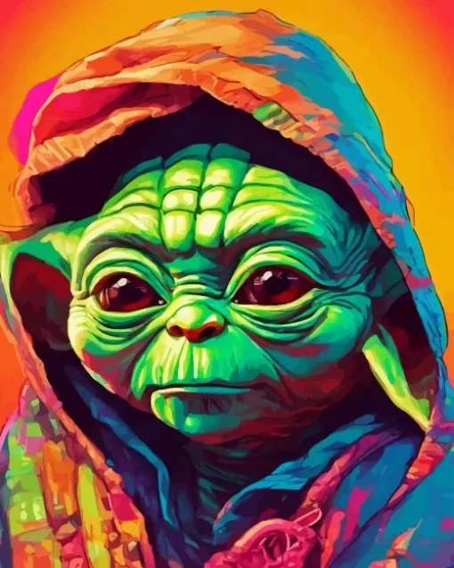 Yoda With A Hoodie diamond dotz