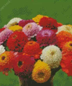 Zinderella Zinnia Mix Diamond Painting