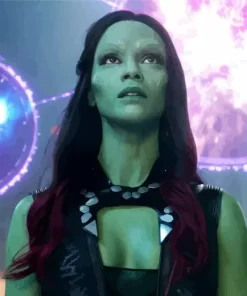 Zoe Saldana Guardians Of The Galaxy Diamond Painting