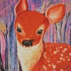 Abstract Bambi Diamond Painting