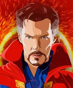 Abstract Doctor Strange Diamond Painting