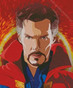 Abstract Doctor Strange Diamond Painting