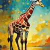 Abstract Giraffe Diamond Painting