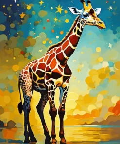 Abstract Giraffe Diamond Painting