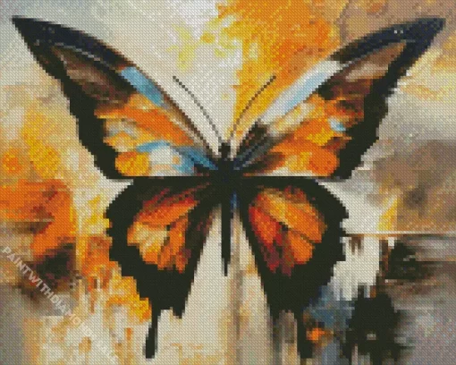 Abstract Butterfly Diamond Painting