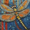 Abstract Dragonfly Diamond Painting