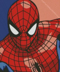 Abstract Spider Man Diamond Painting