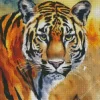 Abstract Tiger Diamond Painting