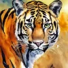 Abstract Tiger Diamond Painting