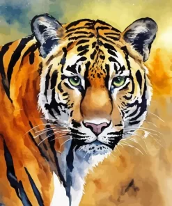 Abstract Tiger Diamond Painting