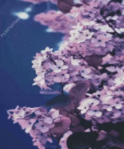 Aesthetic Lilacs Diamond Painting