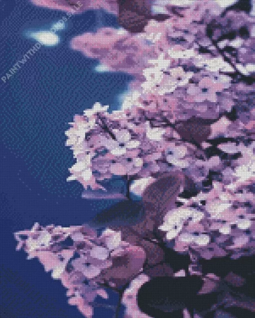 Aesthetic Lilacs Diamond Painting