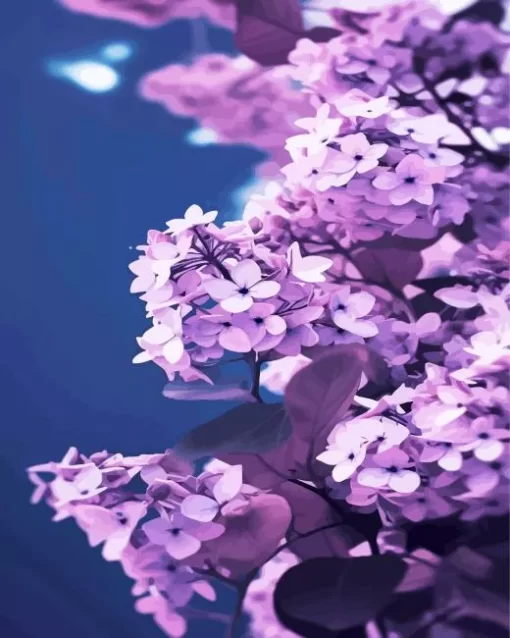 Aesthetic Lilacs Diamond Painting