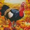 Aesthetic Thanksgiving Turkey Bird Diamond Paintings