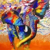 African Bull Elephant Diamond Painting