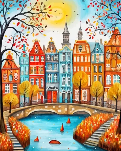 Amsterdam Art Diamond Painting