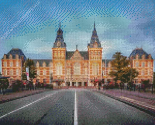 Amsterdam Castles Diamond Painting