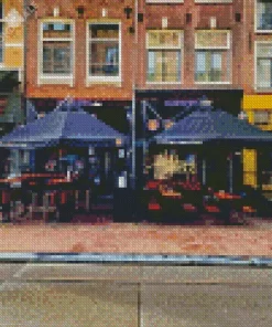 Amsterdam Coffee Shops Diamond Painting