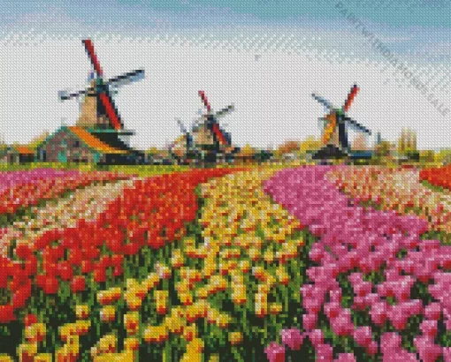 Amsterdam Holland Diamond Painting