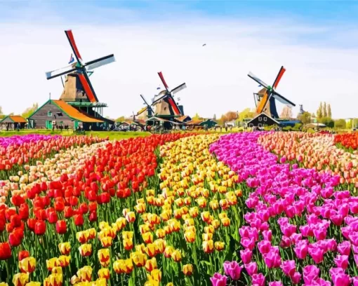 Amsterdam Holland Diamond Painting