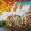 Amsterdam In Autumn Diamond Painting