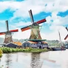 Amsterdam Windmills Diamond Painting