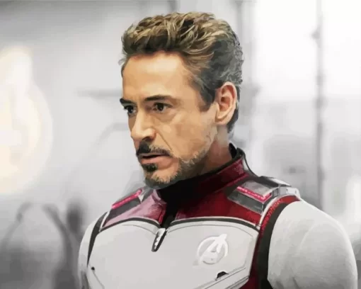 Avengers Robert Downey JR Diamond Painting