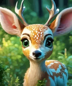 Baby Deer Diamond Painting