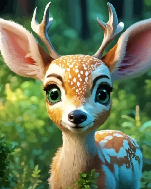 Baby Deer Diamond Painting