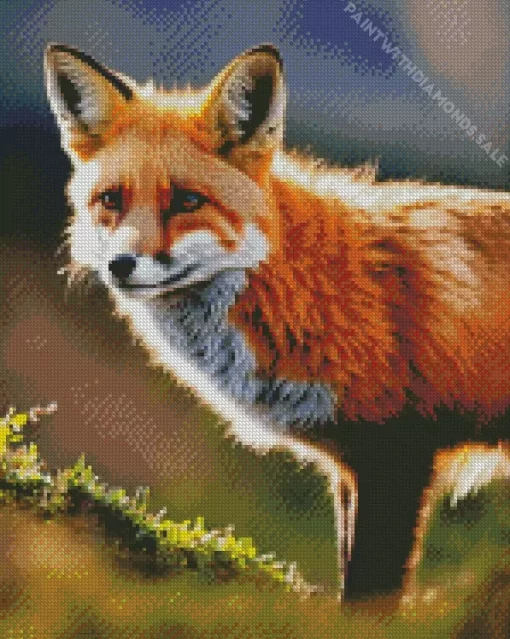 Baby Fox Diamond Painting