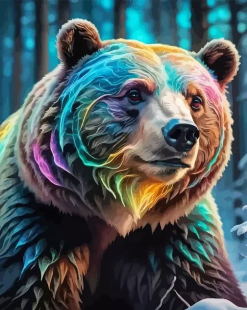 Bear Animal Diamond Painting