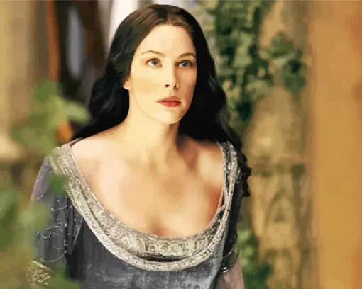 Beautiful Liv Tyler The Lord Of The Rings Diamond Painting