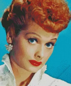 Beautiful Lucille Ball Diamond Painting