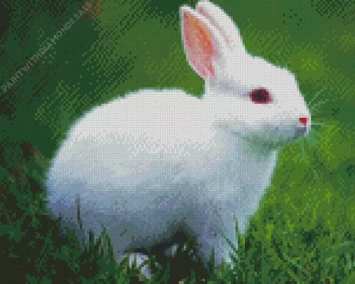 Beautiful Rabbit Diamond Painting