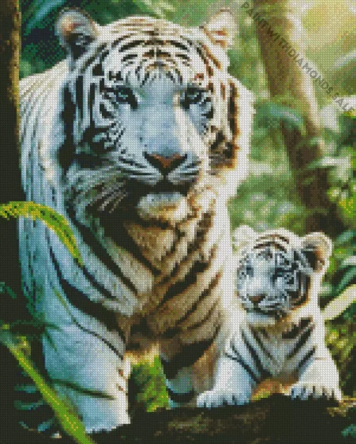 Bengal Tigers Diamond Painting