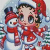 Betty Boop Christmas Diamond Paintings