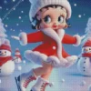 Christmas Betty Boop Diamond Paintings