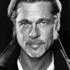 Black And White Brad Pitt Diamond Painting