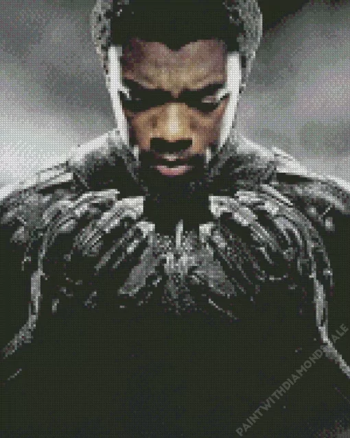 Black Panther Diamond Painting