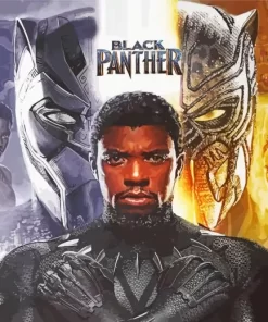 Black Panther Movie Poster Diamond Painting