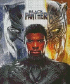 Black Panther Movie Poster Diamond Painting