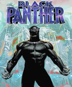 Black Panther Poster Diamond Painting