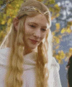 Blonde Cate Blanchett The Lord Of The Rings Diamond Painting