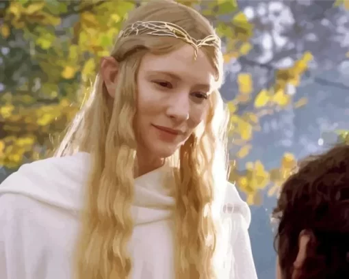 Blonde Cate Blanchett The Lord Of The Rings Diamond Painting