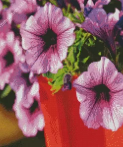 Blooming Petunia Diamond Painting