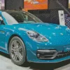 Blue Porsche Diamond Painting