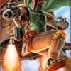 boba fett character diamond dotz