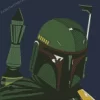 boba fett star wars character diamond paints