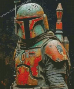 boba fett star wars diamond paints