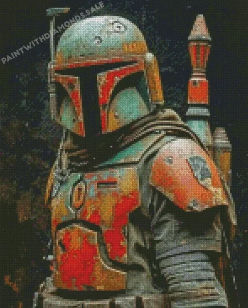 boba fett star wars diamond paints